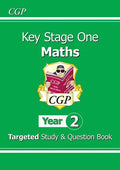 CGP KEY STAGE ONE MATHS YEAR 2 TARGETED STUDY & QUESTION BOOK