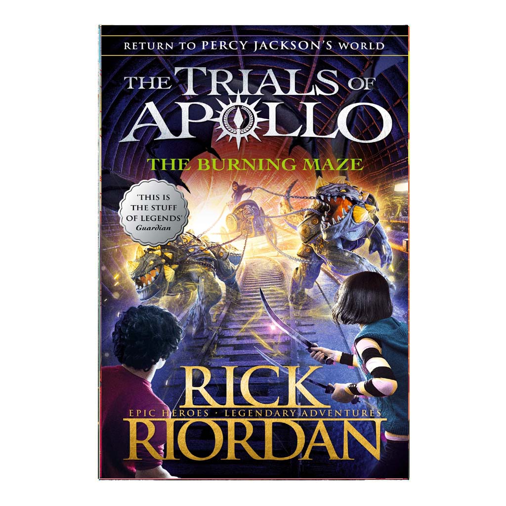 THE TRIALS OF APOLLO: THE BURNING MAZE