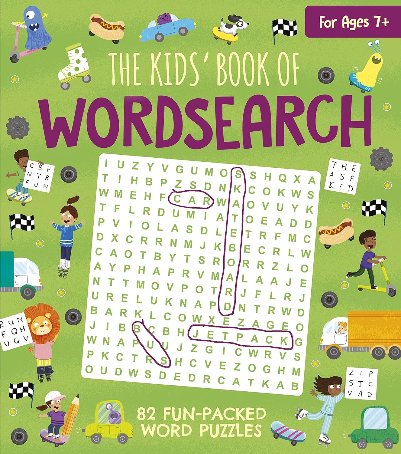 THE KID'S BOOK OF WORDSEARCH