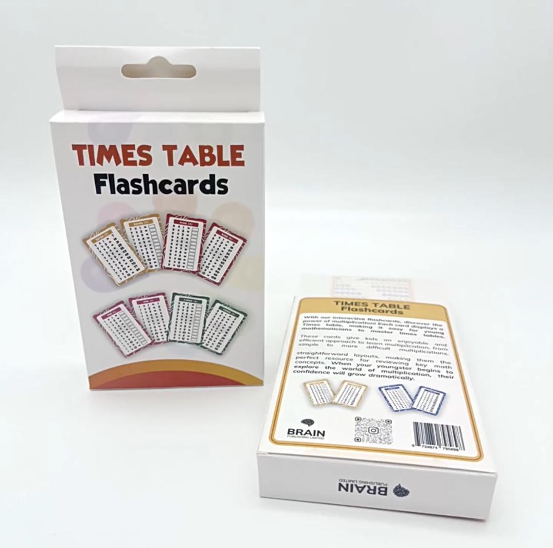 TIMES TABLE FLASHCARDS
