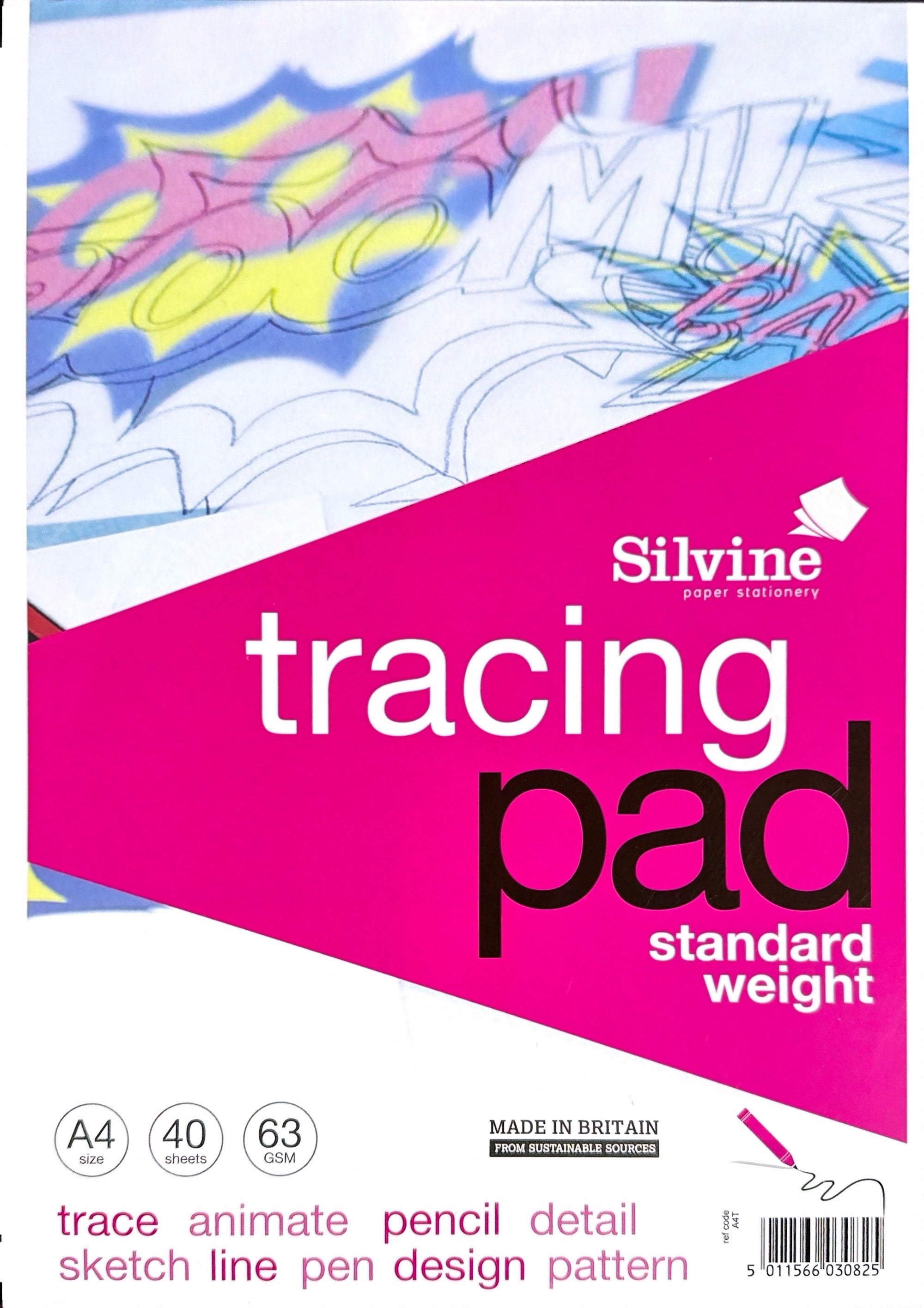 SILVINE TRACING PAD