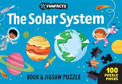 THE SOLAR SYSTEM: BOOK AND JIGSAW PUZZLE