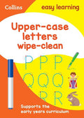 COLLINS EASY LEARNING UPPER-CASE LETTERS WIPE-CLEAN