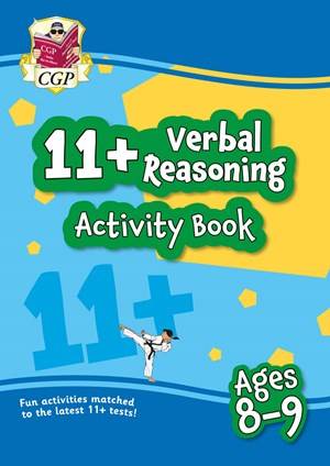 CGP 11+ VERBAL REASONING ACTIVITY BOOK AGES 8-9