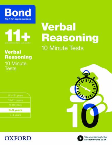 BOND 11+ VERBAL REASONING 10-MINUTE TESTS AGES 8-9