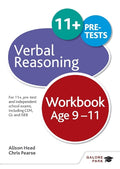 11+ PRE-TESTS VERBAL REASONING WORKBOOK AGE 9-11