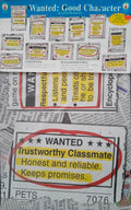 WANTED; GOOD CHARACTER BULLETIN SET