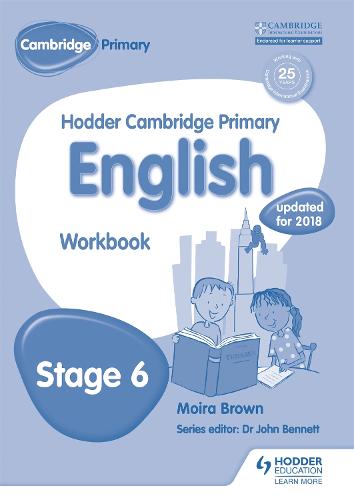 HODDER CAMBRIDGE PRIMARY ENGLISH WORKBOOK STAGE 6