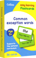 COLLINS EASY LEARNING FLASHCARDS: COMMON EXCEPTION WORDS
