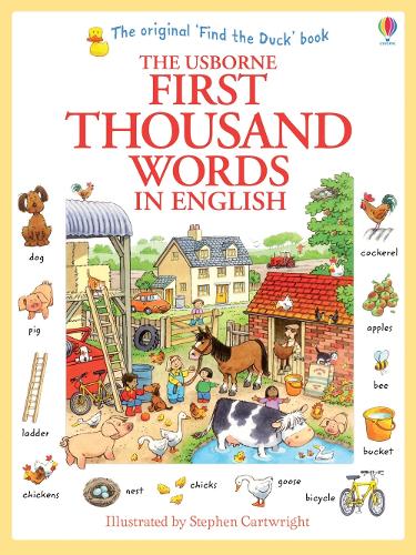 THE USBORNE FIRST THOUSAND WORDS IN ENGLISH