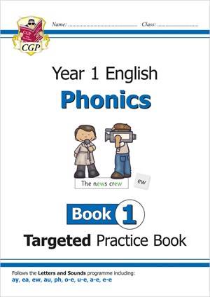 CGP YEAR 1 ENGLISH PHONICS TARGETED PRACTICE BOOK