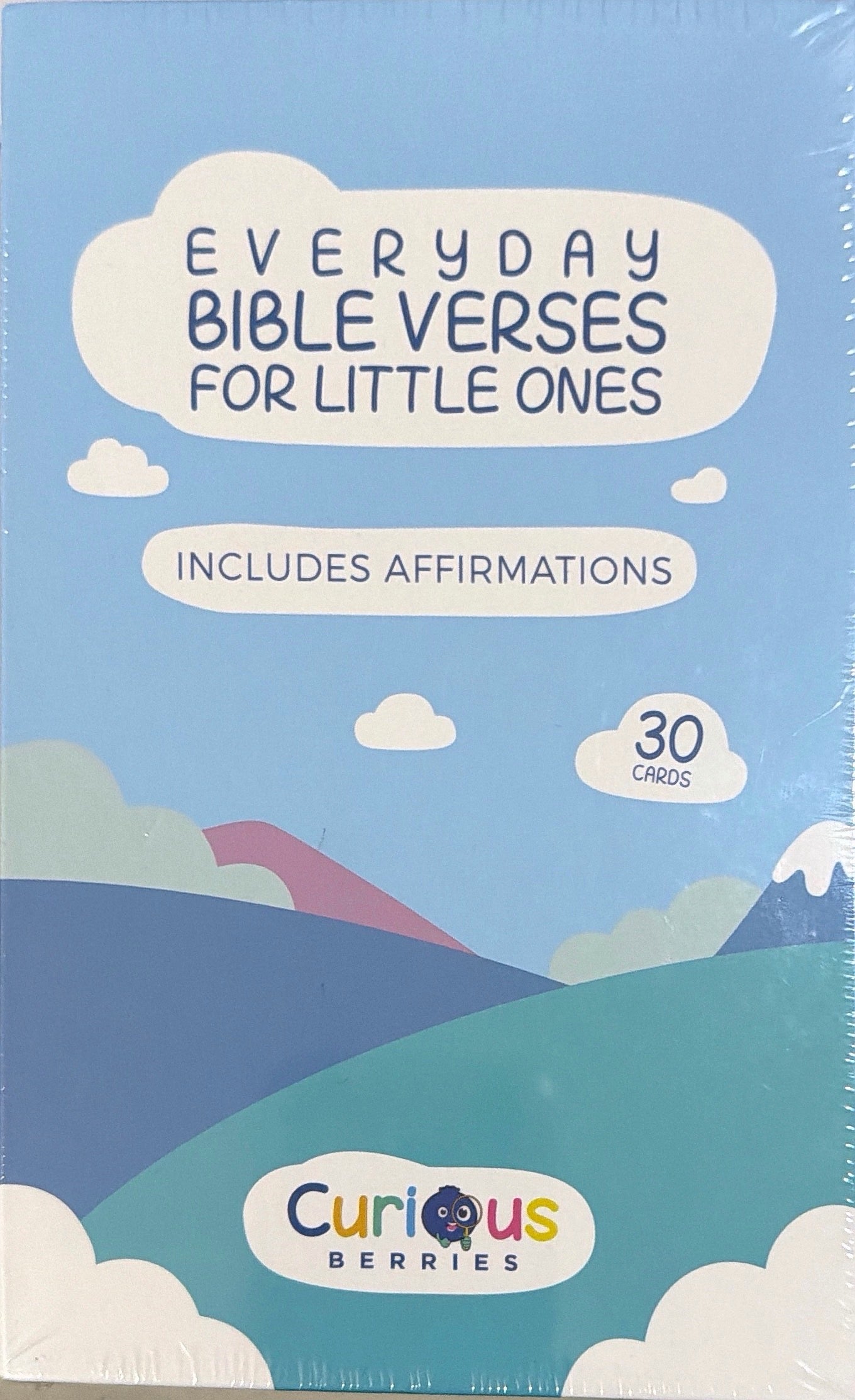 EVERYDAY BIBLE VERSE FOR LITTLE ONES: INCLUDES AFFIRMATIONS 30 CARDS