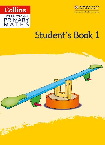 COLLINS INTERNATIONAL PRIMARY MATHS STUDENT'S BOOK/WORKBOOK 1 BUNDLE