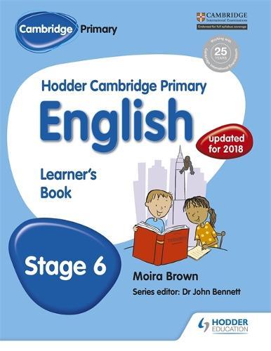 HODDER CAMBRIDGE PRIMARY: ENGLISH LEARNER'S BOOK STAGE 6
