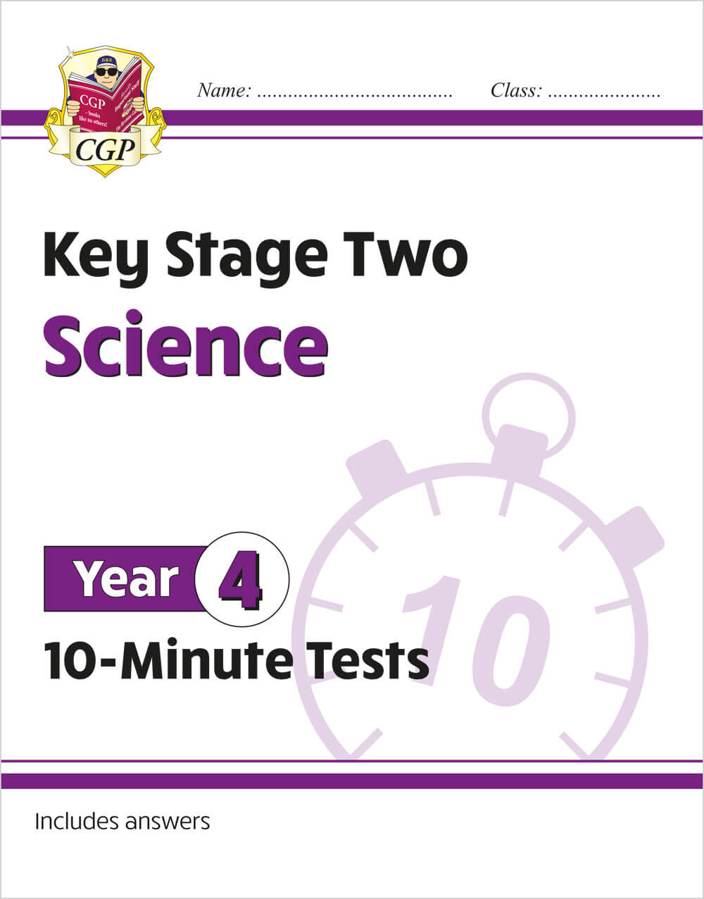 CGP KEY STAGE TWO SCIENCE YEAR 4 10-MINUTES TESTS