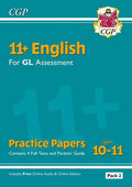 CGP 11+ ENGLISH GL ASSESSMENT PRACTICE PAPERS PACK 2 AGES 10-11