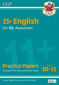 CGP 11+ ENGLISH GL ASSESSMENT PRACTICE PAPERS PACK