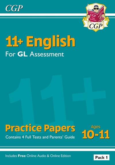 CGP 11+ ENGLISH GL ASSESSMENT PRACTICE PAPERS PACK