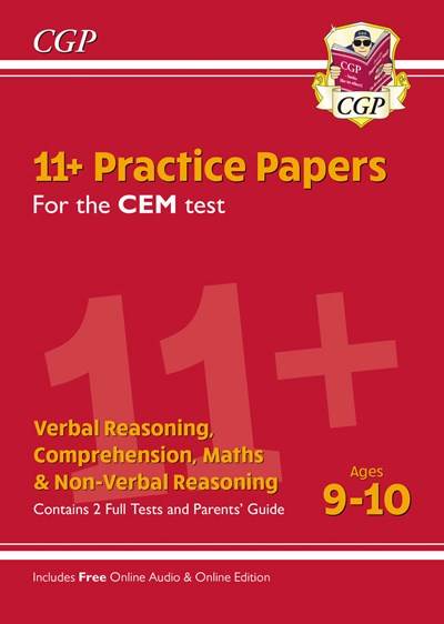 CGP 11+ CEM TEST PRACTICE PAPERS AGES 9-10