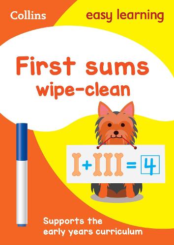 COLLINS EASY LEARNING : FRIST SUMS WIPE-CLEAN