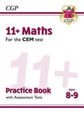 CGP 11+ MATHS CEM TEST PRACTICE BOOK AGES 8-9