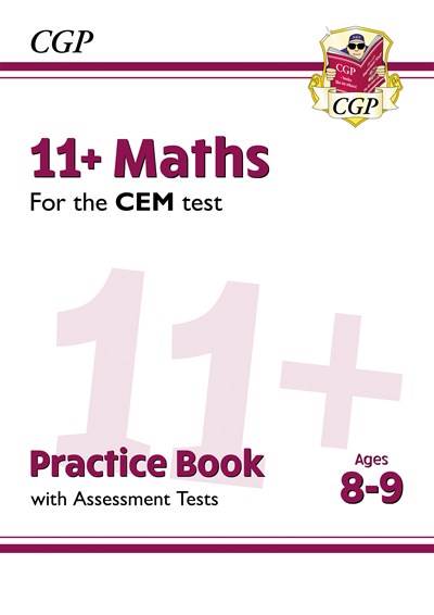 CGP 11+ MATHS CEM TEST PRACTICE BOOK AGES 8-9
