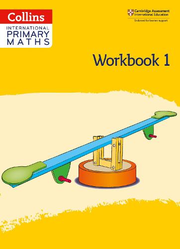 COLLINS INTERNATIONAL PRIMARY MATHS STUDENT'S BOOK/WORKBOOK 1 BUNDLE