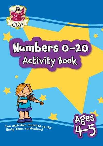 CGP NUMBERS 0-20 ACTIVITY BOOK AGES 4-5