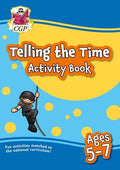CGP TELLING THE TIME ACTIVITY BOOK AGES 5-7