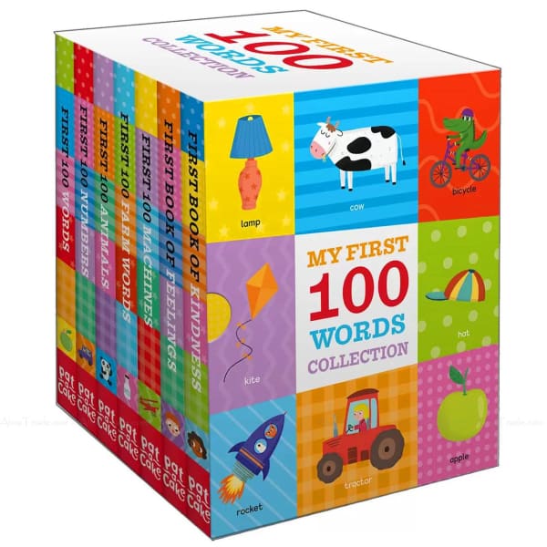 MY FIRST 100 WORDS COLLECTION 7 BOOKS BOX SET