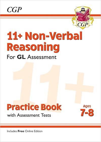 CGP 11+ NON-VERBAL REASONING GL ASSESSMENT PRACTICE BOOK AGES 7-8