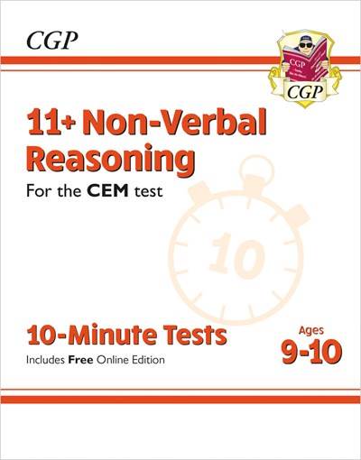 CGP 11+ NON-VERBAL REASONING CEM TEST 10-MINUTE TESTS AGES 9-10