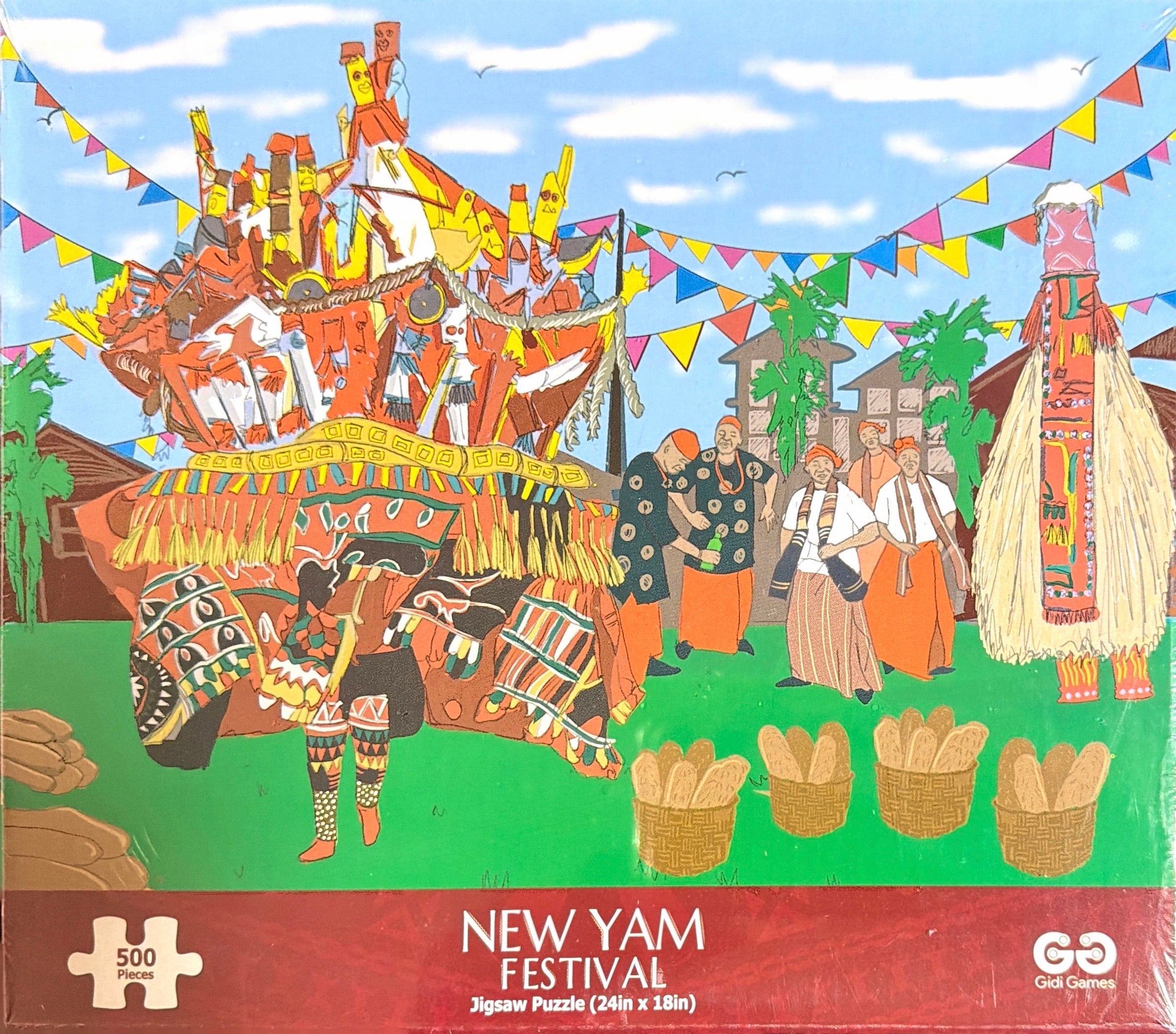 NEW YAM FESTIVAL JIGSAW PUZZLE 500 PIECES