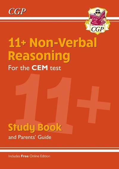 CGP 11+ NON-VERBAL REASONING CEM STUDY BOOK