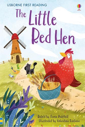 USBORNE FIRST READING: THE LITLLE RED HEN