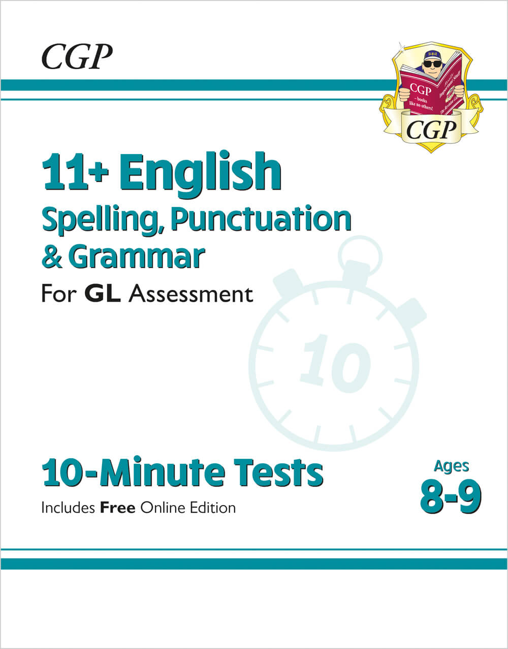 CGP 11+ ENGLISH SPELLING, PUNCTUATION & GRAMMER FOR GL 10 MINUTE TESTS 8-9