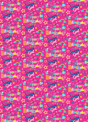 BIRTHDAY GIRL GIFT WRAP