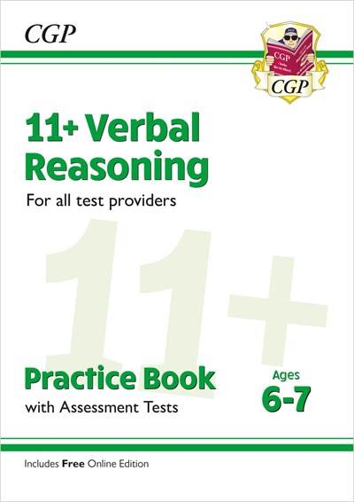 CGP 11+VERBAL REASONING TEST PROVIDER PRACTICE BOOK AGES 6-7