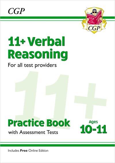 CGP 11+VERBAL REASONING TEST PROVIDER PRACTICE BOOK