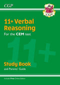 CGP 11+ VERBAL REASONING CEM STUDY BOOK