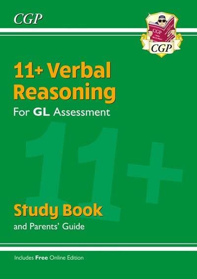 CGP 11+ VERBAL REASONING GL ASSESSMENT STUDY BOOK