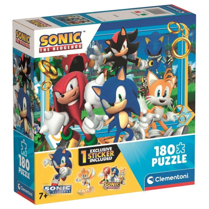 SONIC THE HEDGEHOG 180 PUZZLE